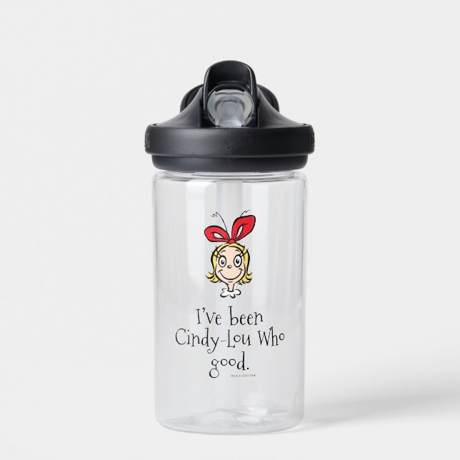 Dr. Seuss | I've Been Cindy-Lou Who Good Water Bottle (Front)