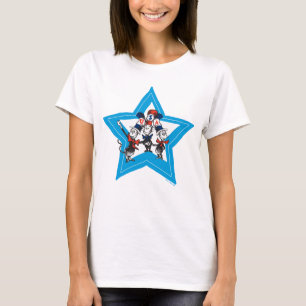 Dr. Seuss Little Cats USA Hats Graphic T-Shirt