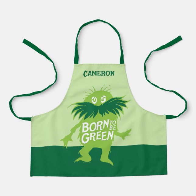 Dr. Seuss | Lorax - Born To Be Green Apron (Front)