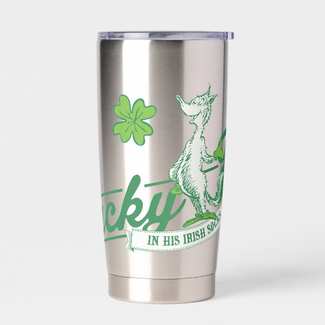 Dr. Seuss | Lucky Fox In His Irish Socks Insulated Tumbler (Left)