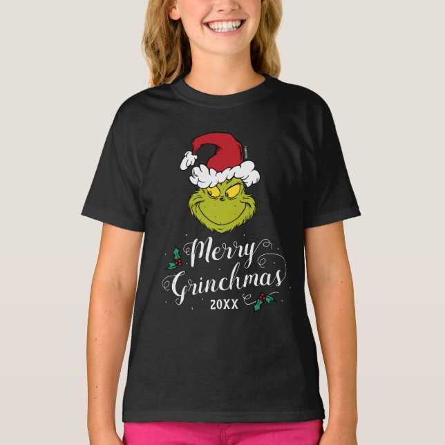 Dr. Seuss | Merry Grinchmas T-Shirt (Front)
