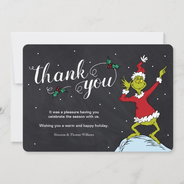 Dr. Seuss | Merry Grinchmas Thank you (Front)