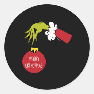 Dr Seuss Merry Mas T Shirt Classic Round Sticker