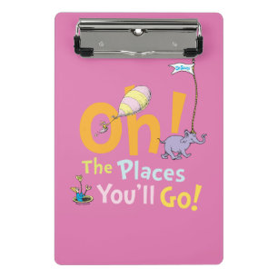 Dr. Seuss Oh! The Places Parade Mini Clipboard