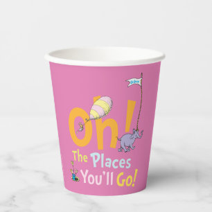 Dr. Seuss   Oh! The Places Parade Paper Cups