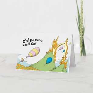 Dr. Seuss   Oh, The Places You'll Go! Foil Greeting Card