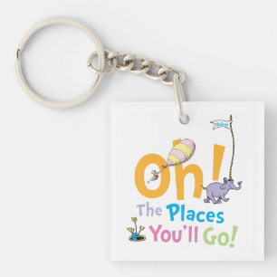 Dr. Seuss Oh, The Places You'll Go! Key Ring