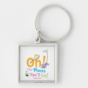 Dr. Seuss Oh, The Places You'll Go! Key Ring