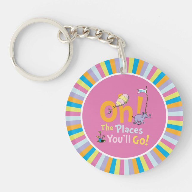 Dr. Seuss | Oh, The Places You&#x27;ll Go! Key Ring (Front)