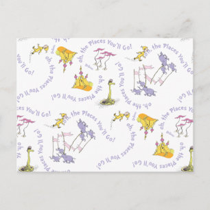 Dr. Seuss "Oh, the Places You'll Go!" Postcard