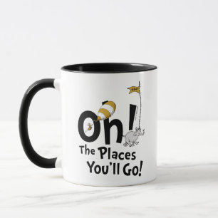 Dr. Seuss   Oh, The Places You'll Go! Retro Mug