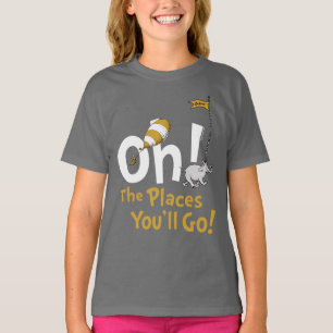 Dr. Seuss   Oh, The Places You'll Go! Retro T-Shirt