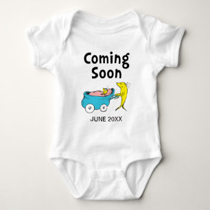 Dr. Seuss   One Fish   Coming Soon Baby Bodysuit