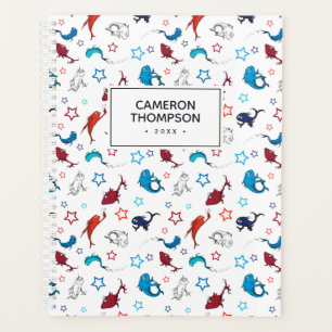 Dr. Seuss One Fish Two Fish Star Pattern Planner