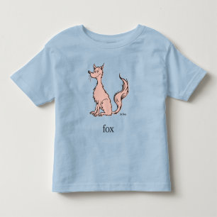 Dr. Seuss Pink Fox Toddler T-Shirt