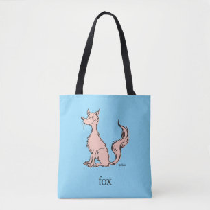 Dr. Seuss Pink Fox Tote Bag