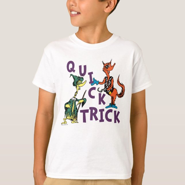 Dr. Seuss | Quick Trick Halloween Graphic T-Shirt (Front)