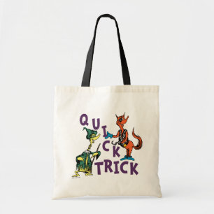 Dr. Seuss   Quick Trick Halloween Graphic Tote Bag