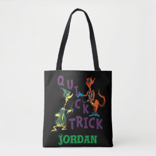 Dr. Seuss   Quick Trick Halloween Graphic Tote Bag