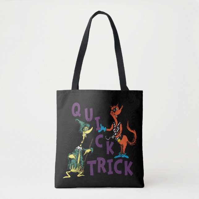 Dr. Seuss | Quick Trick Halloween Graphic Tote Bag (Front)