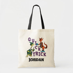 Dr. Seuss   Quick Trick Halloween Graphic Tote Bag