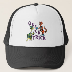 Dr. Seuss   Quick Trick Halloween Graphic Trucker Hat