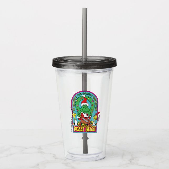Dr. Seuss | Roast Beast Graphic Acrylic Tumbler (Front)