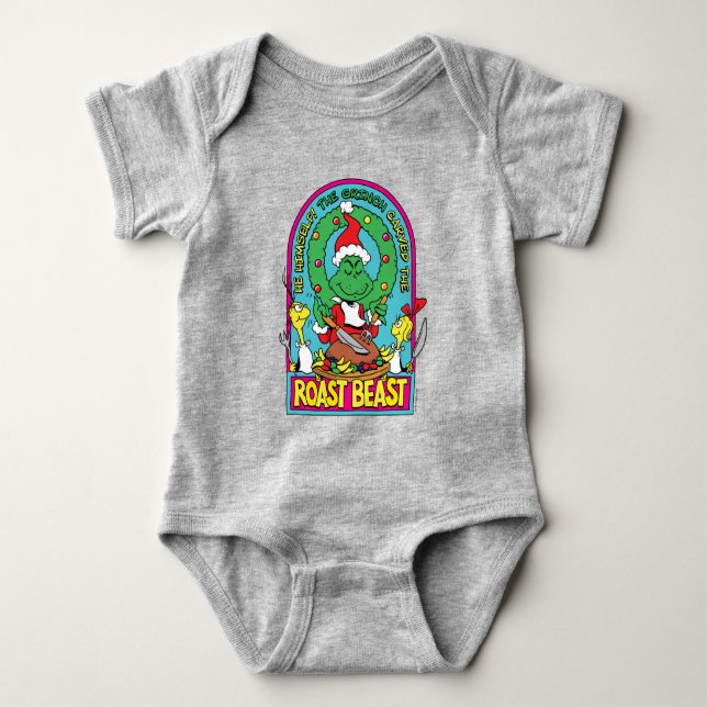 Dr. Seuss | Roast Beast Graphic Baby Bodysuit (Front)