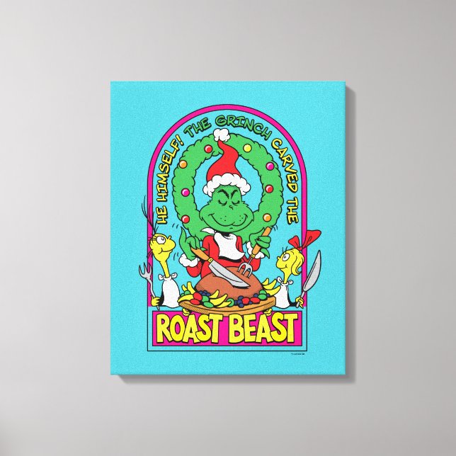 Dr. Seuss | Roast Beast Graphic Canvas Print (Front)