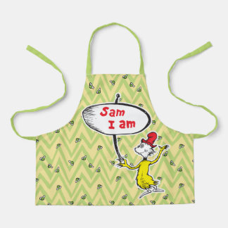 Dr. Seuss | Sam-I-Am Holding Sign Apron