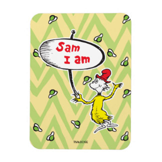 Dr. Seuss | Sam-I-Am Holding Sign Magnet