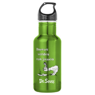 Dr. Seuss Spanish Green Eggs and Ham 532 Ml Water Bottle