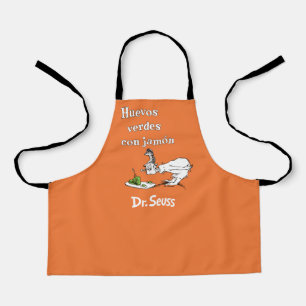 Dr. Seuss Spanish Green Eggs and Ham Apron