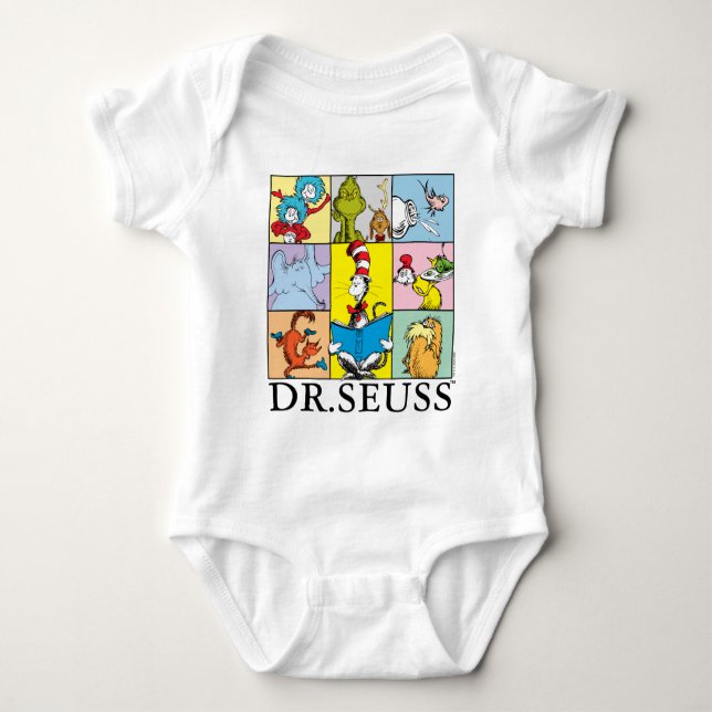 Dr. Seuss | Stories Graphic Baby Bodysuit (Front)