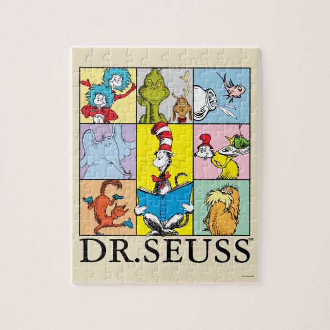 Dr. Seuss | Stories Graphic Jigsaw Puzzle (Vertical)