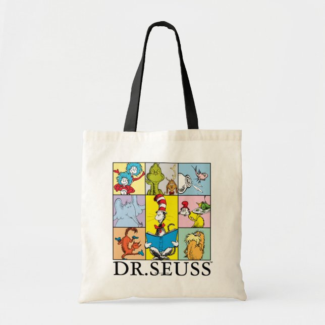 Dr. Seuss | Stories Graphic Tote Bag (Front)