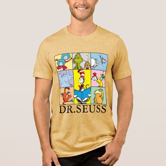 Dr. Seuss | Stories Graphic Tri-Blend Shirt (Front)