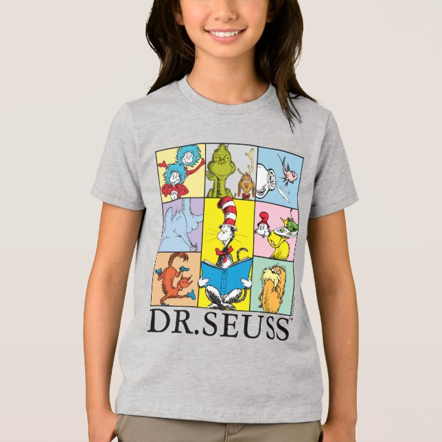 Dr. Seuss | Stories Graphic Tri-Blend Shirt (Front)