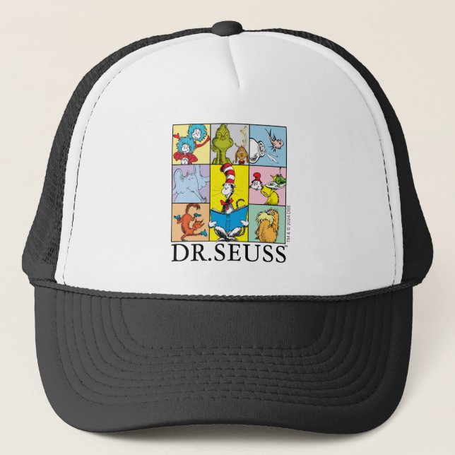 Dr. Seuss | Stories Graphic Trucker Hat (Front)