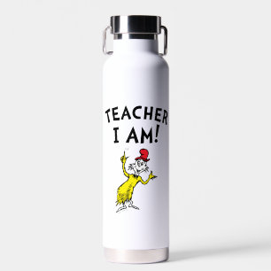 Dr. Seuss   Teacher I Am! Water Bottle