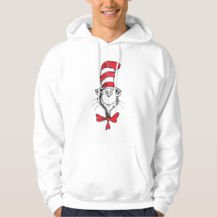 Dr. Seuss   The Cat in the Hat Head - Vintage Hoodie