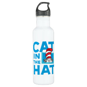 Dr. Seuss   The Cat in the Hat Logo 710 Ml Water Bottle