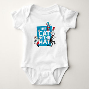 Dr. Seuss   The Cat in the Hat Logo - Characters Baby Bodysuit