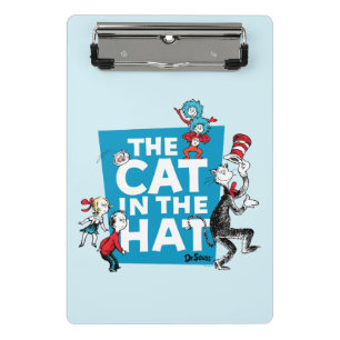Dr. Seuss   The Cat in the Hat Logo - Characters Mini Clipboard