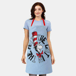 Dr. Seuss   The Cat in the Hat Round Art Apron