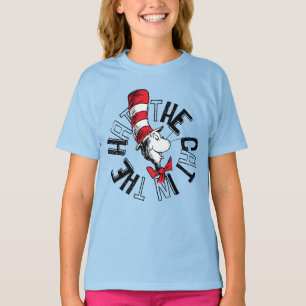 Dr. Seuss   The Cat in the Hat Round Art T-Shirt