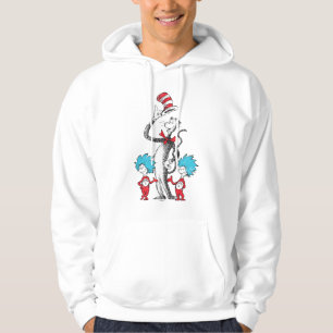 Dr. Seuss   The Cat in the Hat, Thing 1 & Thing 2 Hoodie