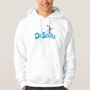Dr. Seuss   The Cat in the Hat Vintage Logo Hoodie