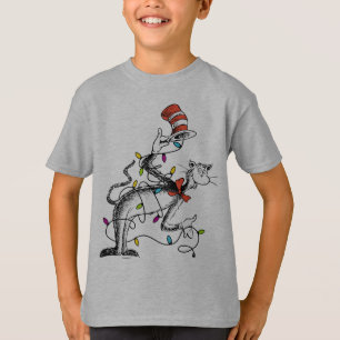 Dr. Seuss   The Grinch   Mischievous Cat in the Ha T-Shirt