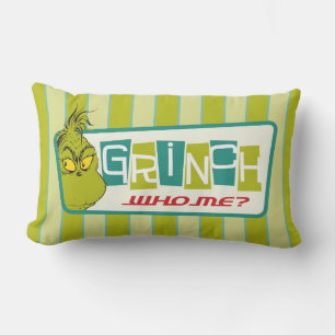 Dr. Seuss   The Grinch - Who Me? Lumbar Cushion